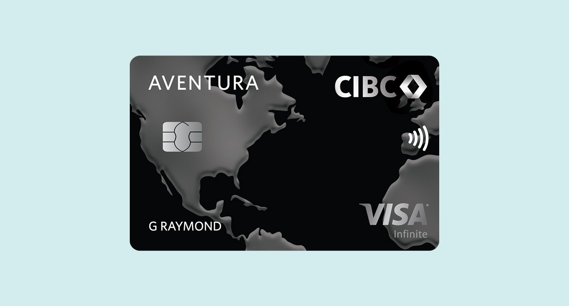CIBC Aventura Visa Infinite Card.