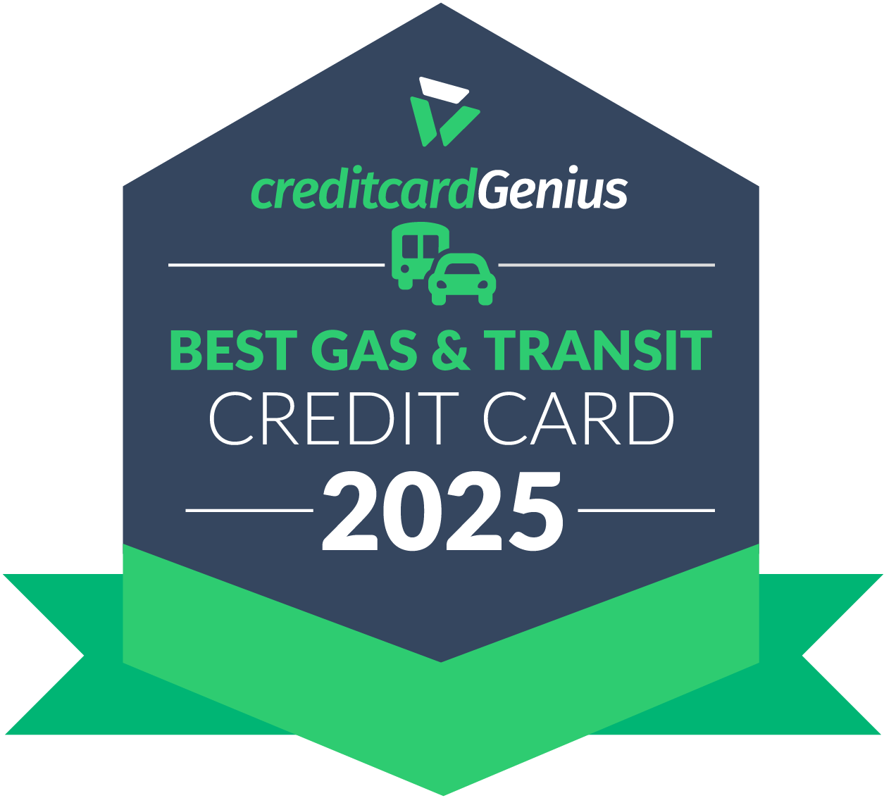 Credit card genius. Meilleure carte de crédit pour l’essence et le transport en commun en 2025.