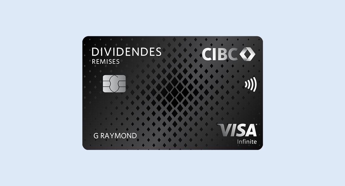 Carte Dividendes CIBC Visa Infinite.