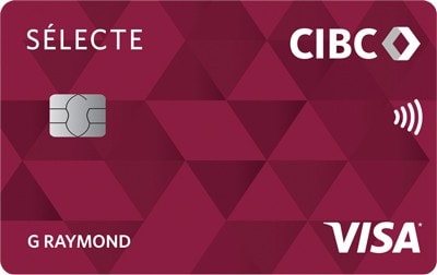 Carte Sélecte CIBC Visa.