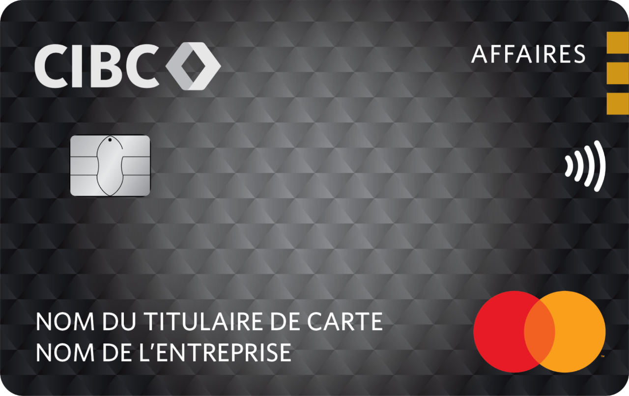 Carte CIBC Costco Mastercard.