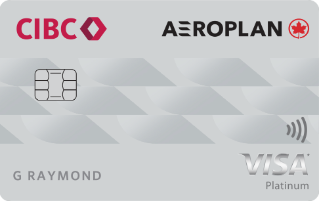CIBC Aeroplan Visa Card.
